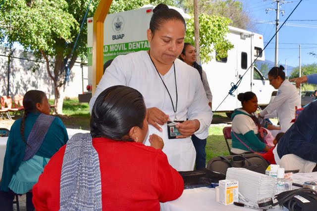 Realiza CECACVI BUAP jornada de salud en La Soledad Morelos, Huaquechula