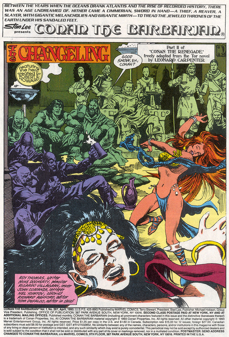 Conan the Barbarian (1970) Issue #267 #279 - English 2