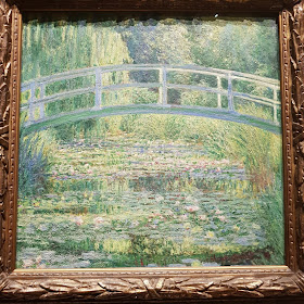 Close up of Monet Water Lily Pond