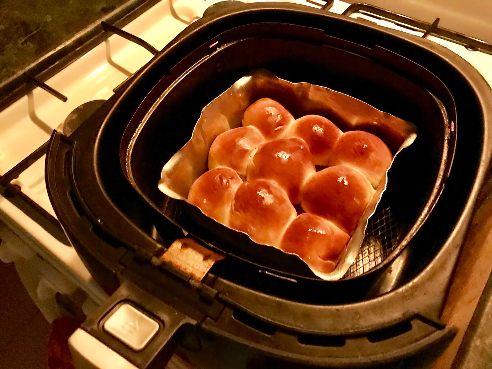 HIGHLIGHT RECIPE AIR FRYER BAKED MINI SWEET BUNS
