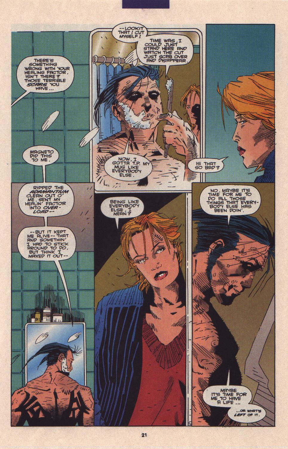 Read online Wolverine (1988) comic -  Issue #76 - 16