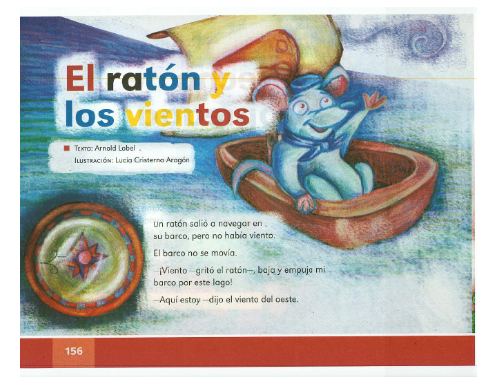 El ratón y los vientos español lecturas 2do bloque 5/2014-2015