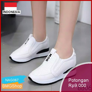 NAG067 Sepatu Cindy Sds262 Putih Murah Bmgshop