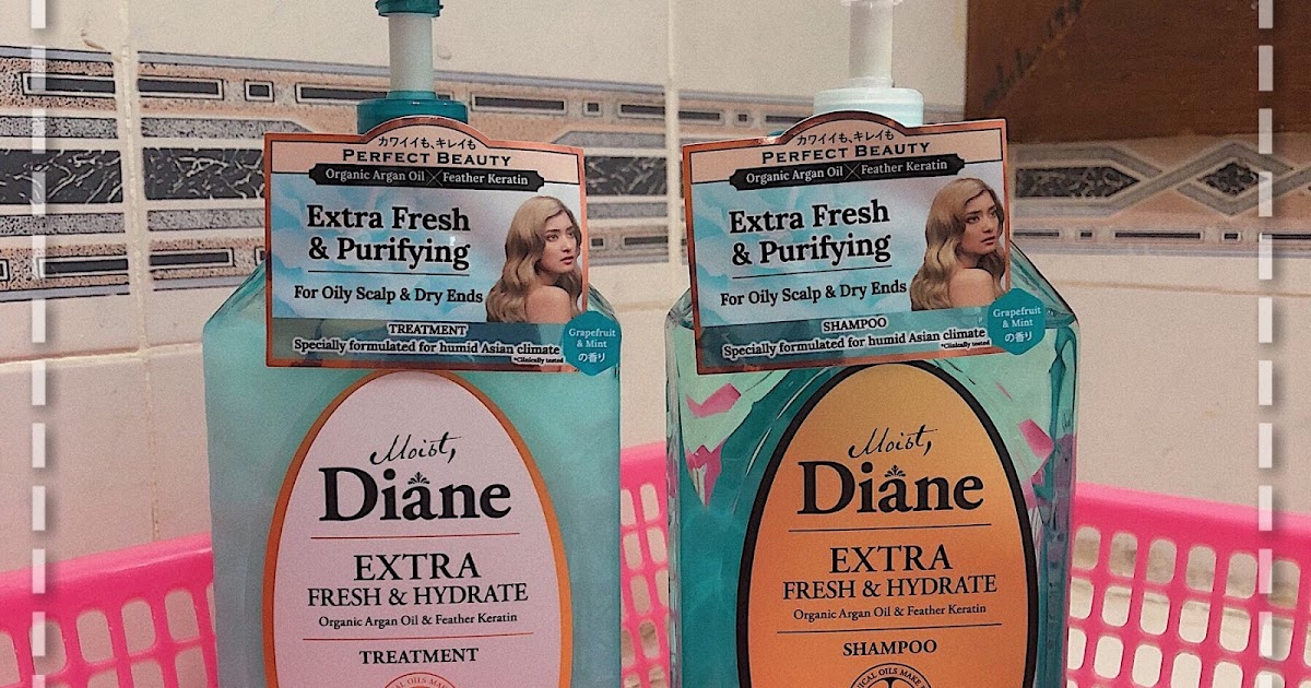 MOIST, DIANE EXTRA FRESH & HYDRATE SHAMPOO AND TREATMENT