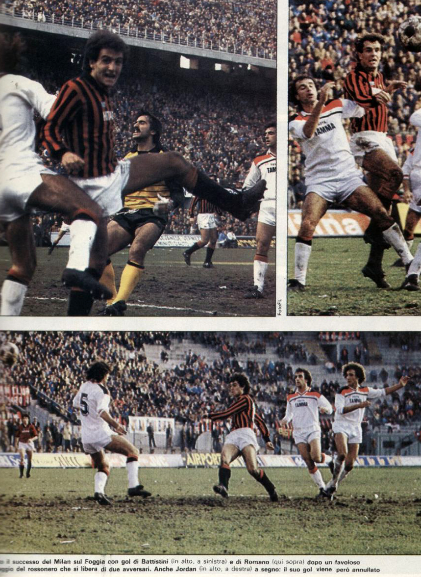 TWB22 Milan AC Serie B Stagione 1982 1983