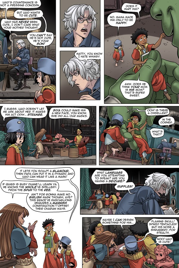 Read online Unsounded comic -  Issue #15 - 54