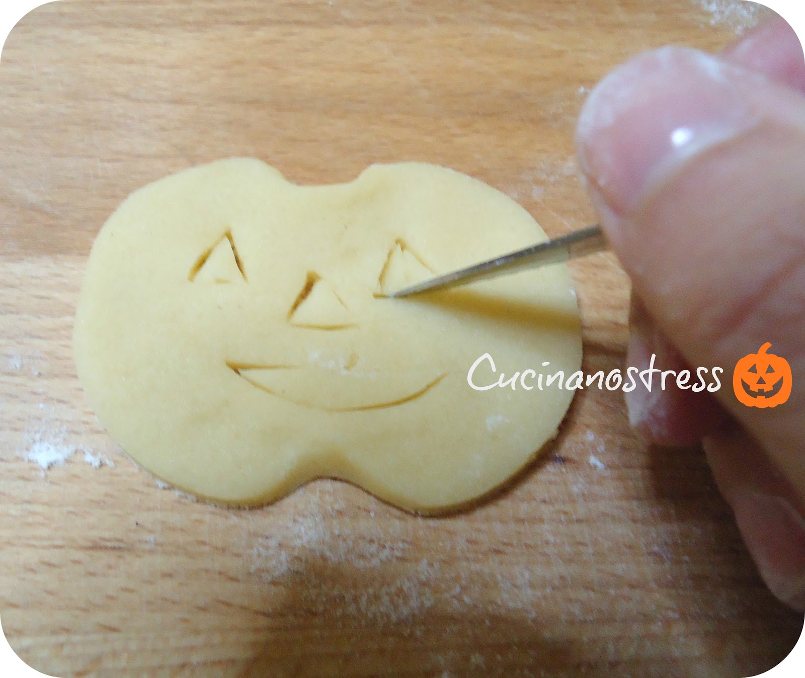 Tagliapasta Per Biscotti A Forma Di Zucca In Acciaio Inox - 6 Cm Per Halloween E Decorazioni - 2