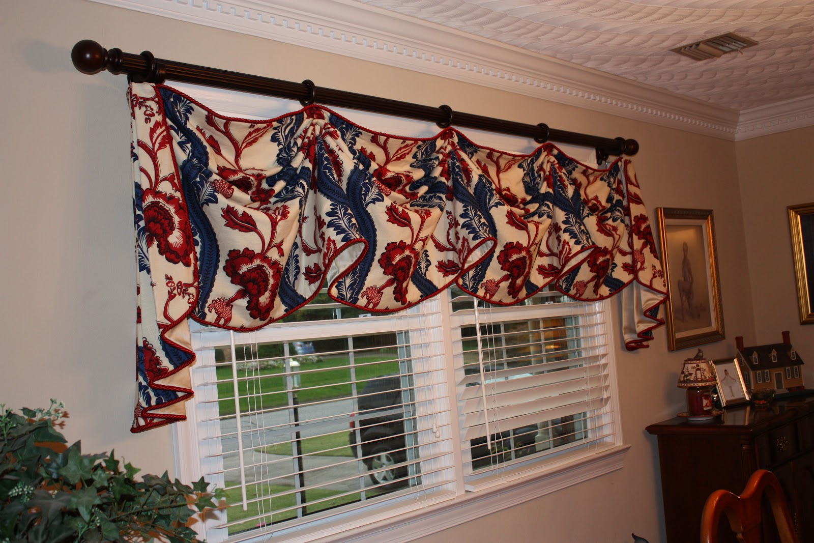 Create A View Designs Doug & Diane's Dining & Sitting Room Valances