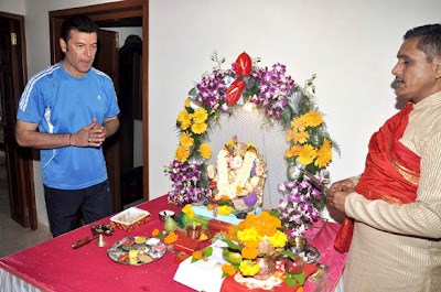 Aditya Pancholi Celebrates Ganesh Festival pictures