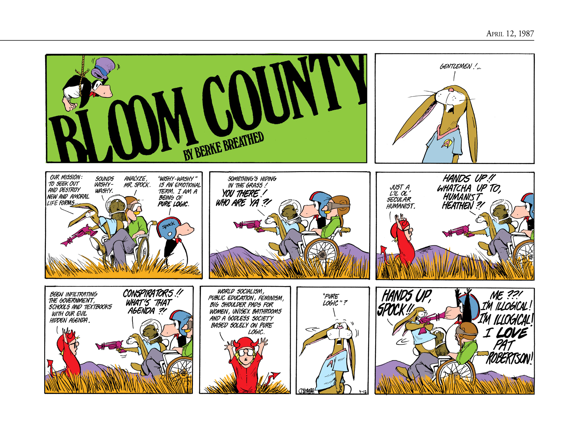 Read online The Bloom County Digital Library comic -  Issue # TPB 7 (Part 2) - 8