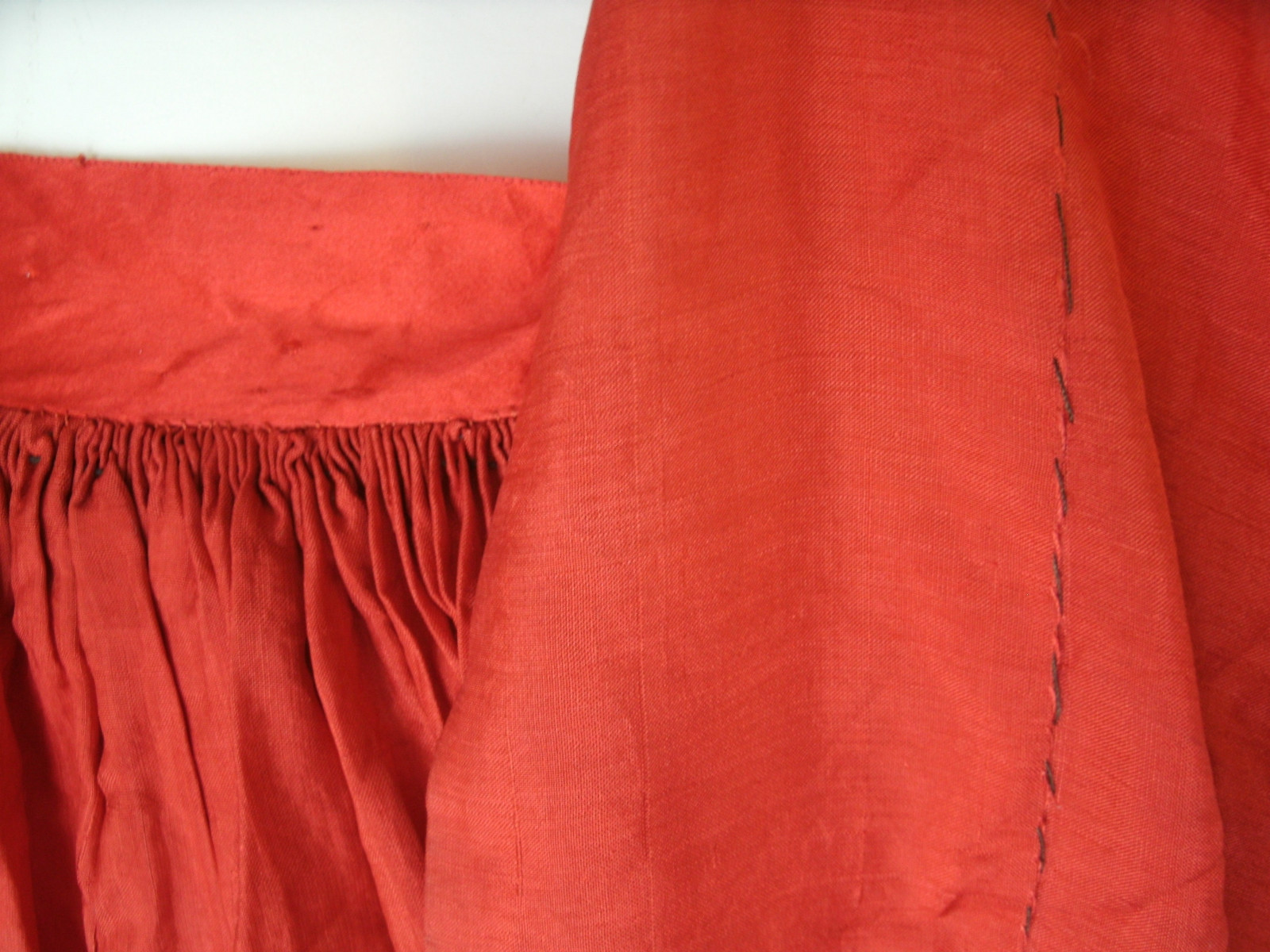 All The Pretty Dresses: Red Young Miss Gown from the 1890's