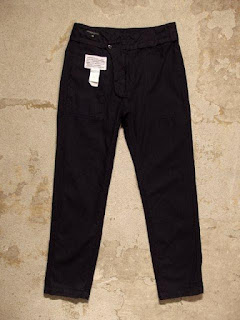 Engineered Garments "Fatigue Pant in Black 10oz Bull Denim" Fall/Winter 2015 SUNRISE MARKET