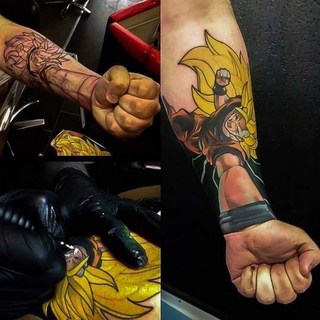 foto 2 de tattoos dragon ball