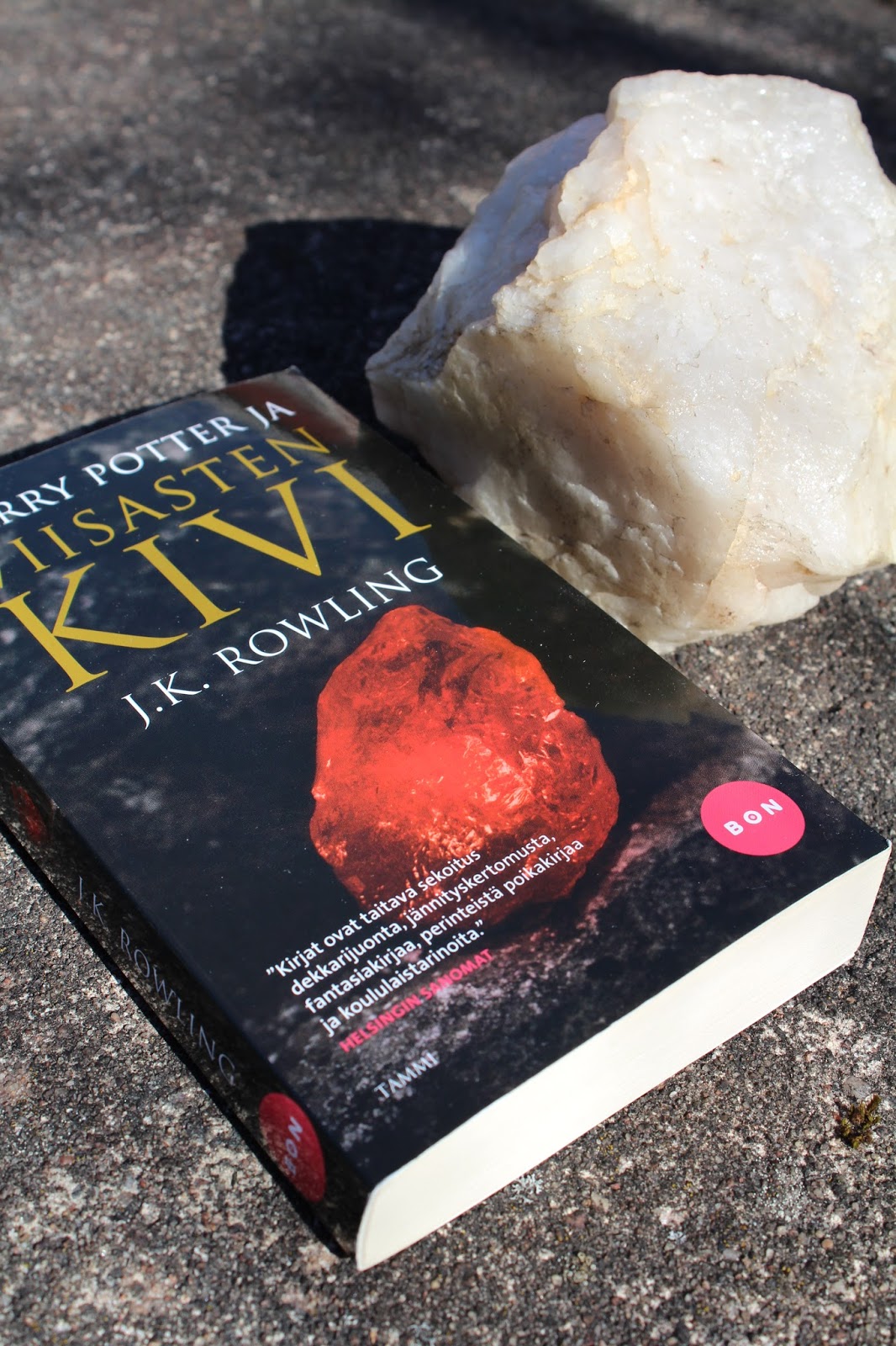 Kirjahullun p iv kirja j k rowling harry potter ja viisasten kivi