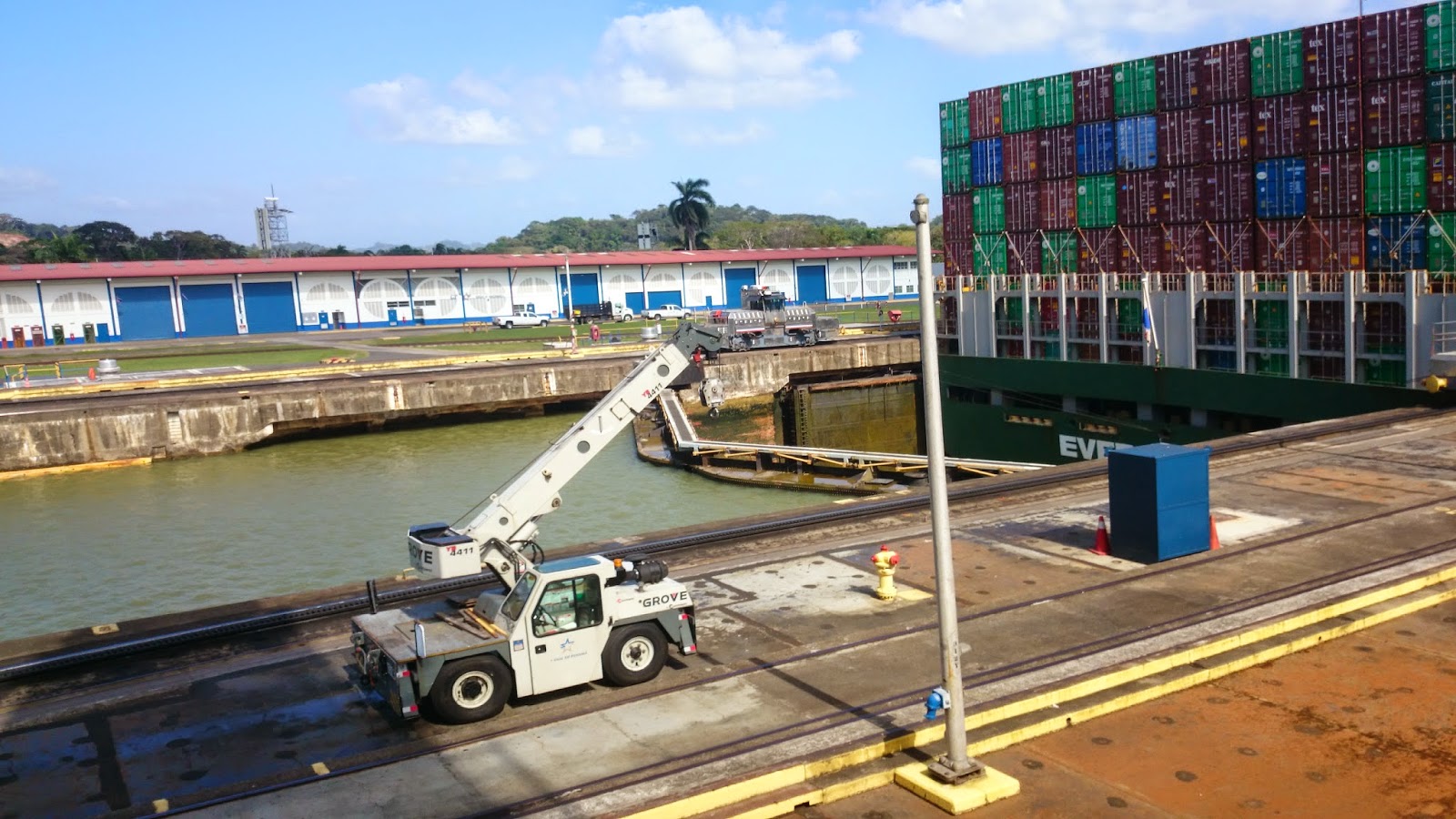 Taming Of The Sea Pictures from the Panama Canal Update!