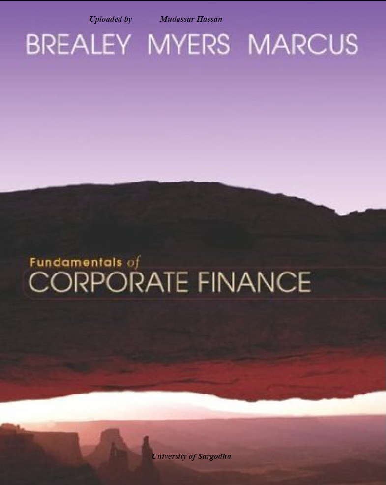 Брейли майерс корпоративные. Книга fundamental Corporate.