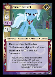 My Little Pony Alicorn Amulet Marks in Time CCG Card