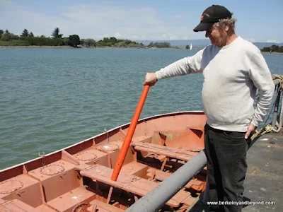 36-foot Flemish life boat at Humboldt Bay Naval Sea/Air Museum in Eureka, California