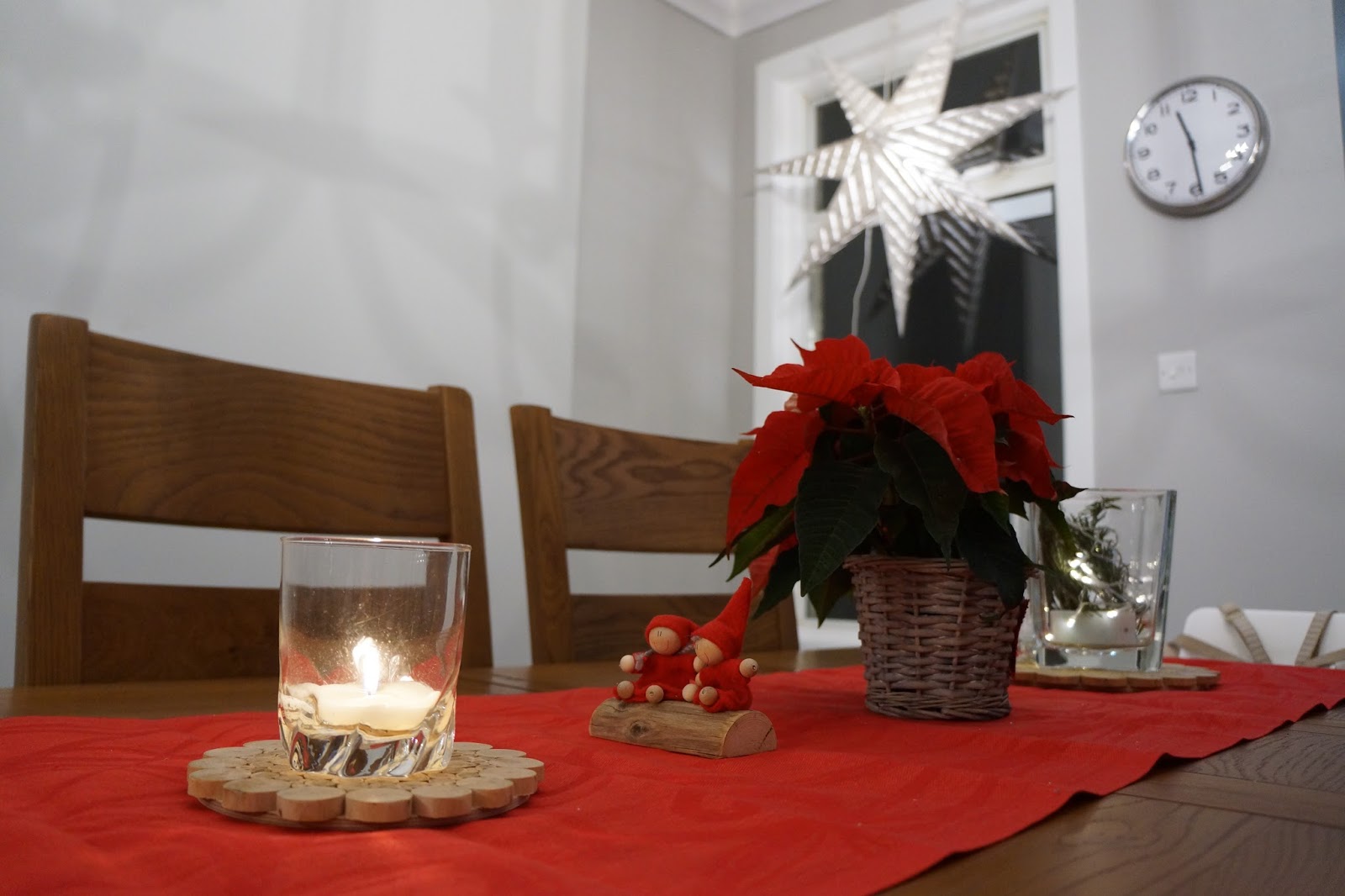 scandinavian finnish christmas home decor table decoration