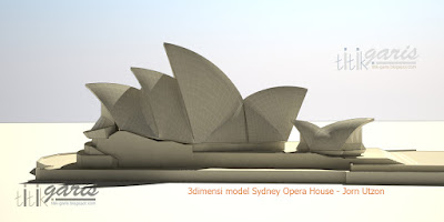 3d sydney opera house