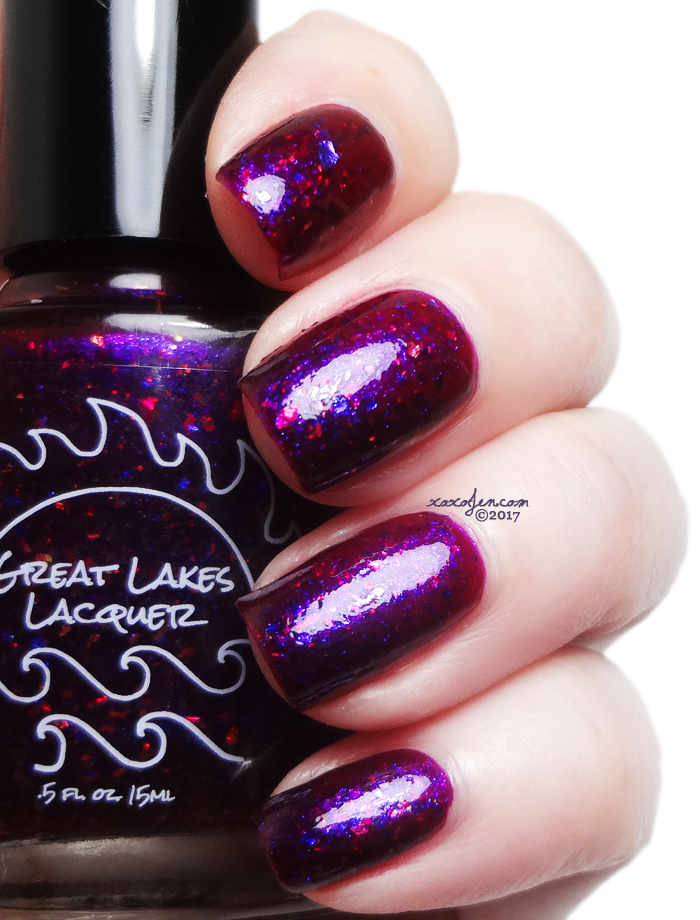 xoxoJen's swatch of Great Lakes Lacquer Happy Holidays