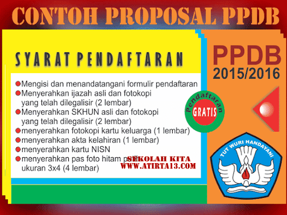 Contoh Anjuran Penerimaan Peserta Bimbing Gres (Ppdb)