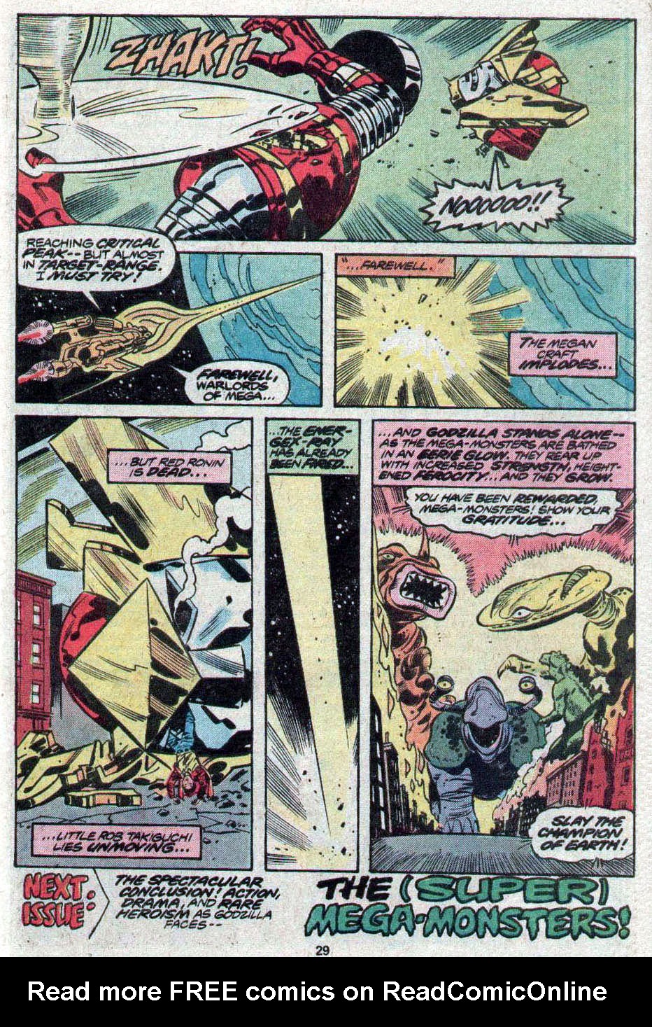 Read online Godzilla (1977) comic -  Issue #13 - 18