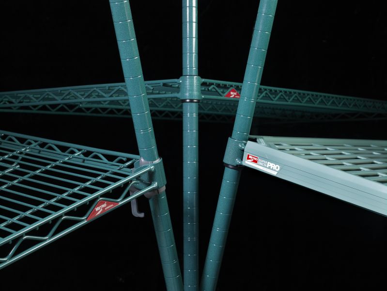 Metro Shelving Metro Epoxy Coated Shelving Rust Resistant