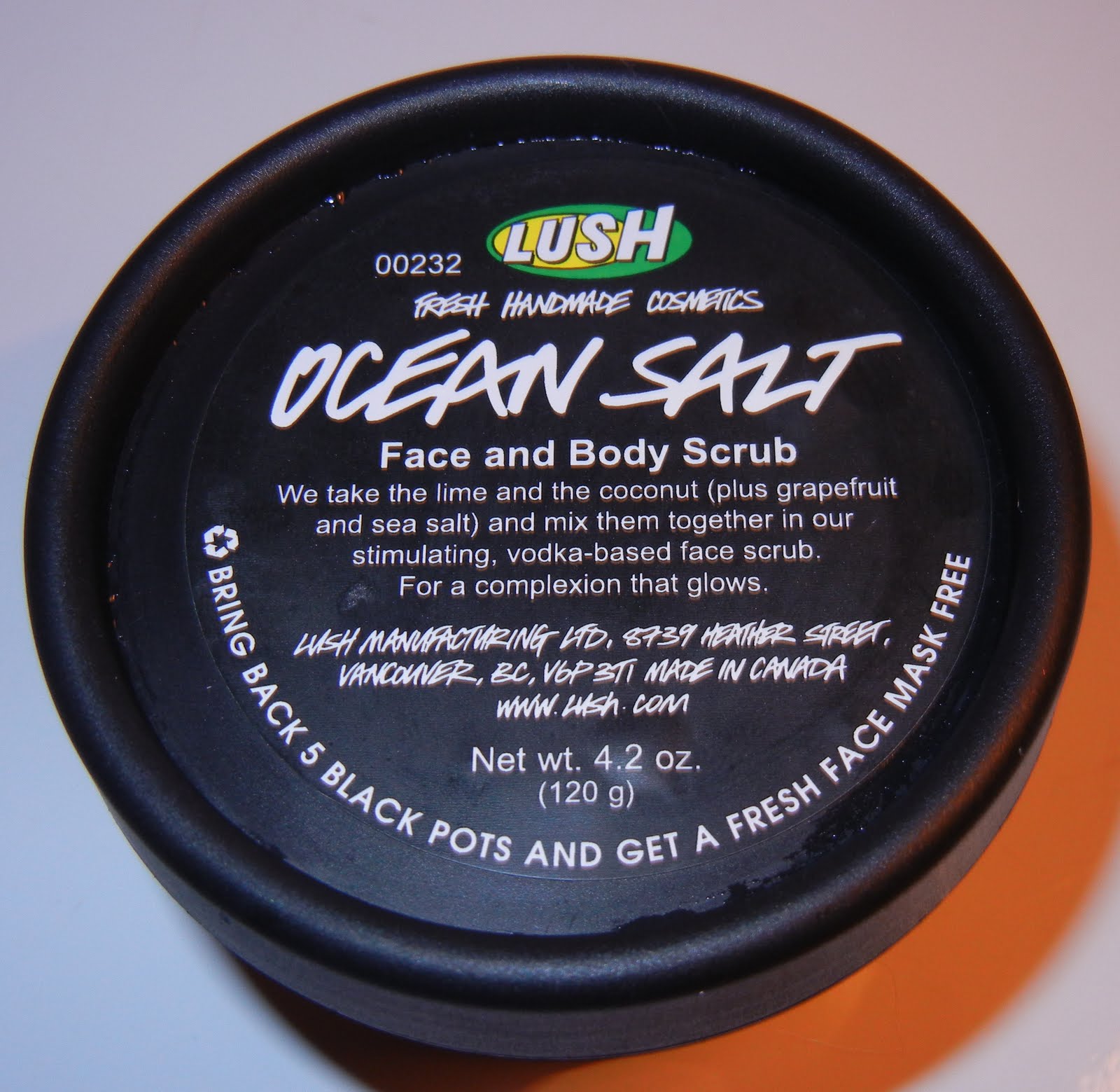 NykkeyB Lush Ocean Salt Face and Body Scrub Review