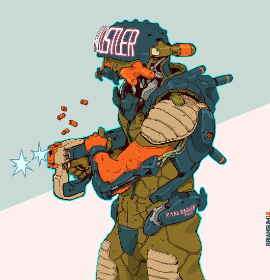 Brian Sum artstation arte ilustrações ficção científica cyberpunk estilo anime