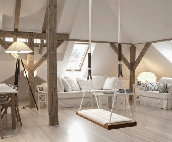 Wooden swing for indoor and outdoor use!