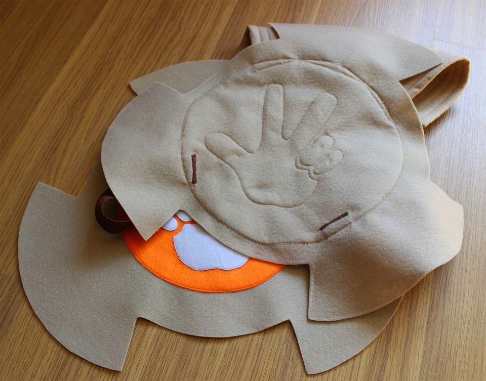 Kids backpack made of felt or fleece. DIY step-by-step tutorial with pictures. Детский рюкзак из фетра или флиса. Мастер-класс.