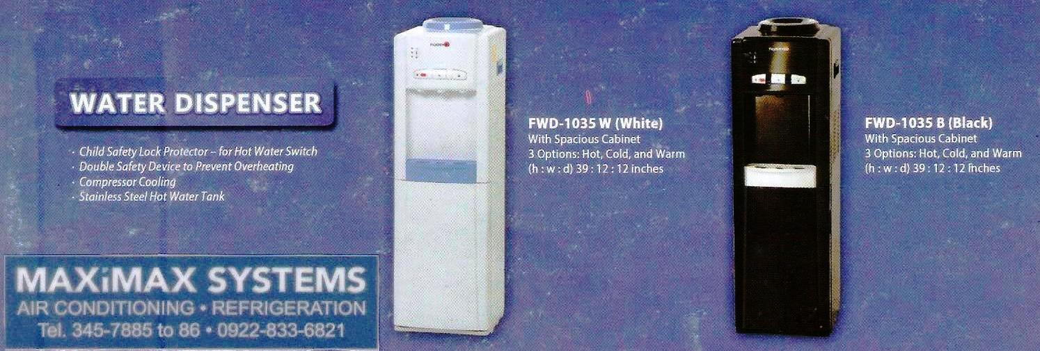 FUJIDENZO WATER DISPENSERS