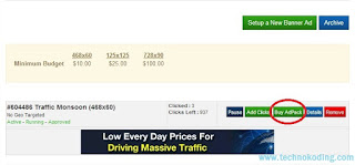 Cara Membeli AdPack di Traffic Monsoon dan Dapatkan Dollar Setiap Harinya