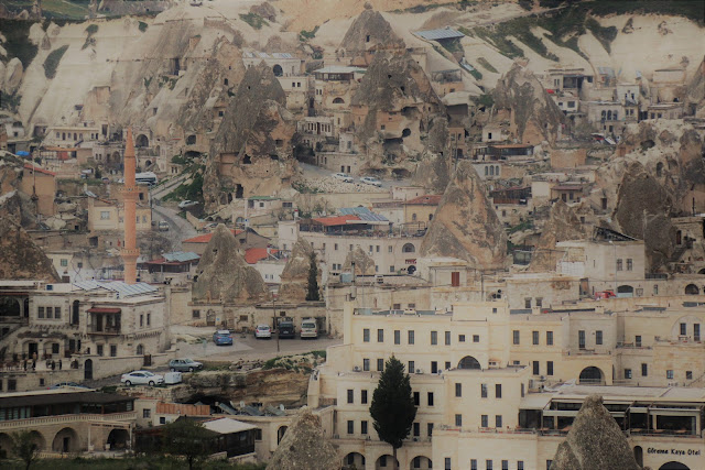 The locals are still staying in this old city of Avanos which is still famous for its earthenware pottery production in Cappadocia, Turkey The locals are still staying in this old city of Avanos which is still famous for its earthenware pottery production in Cappadocia, Turkey