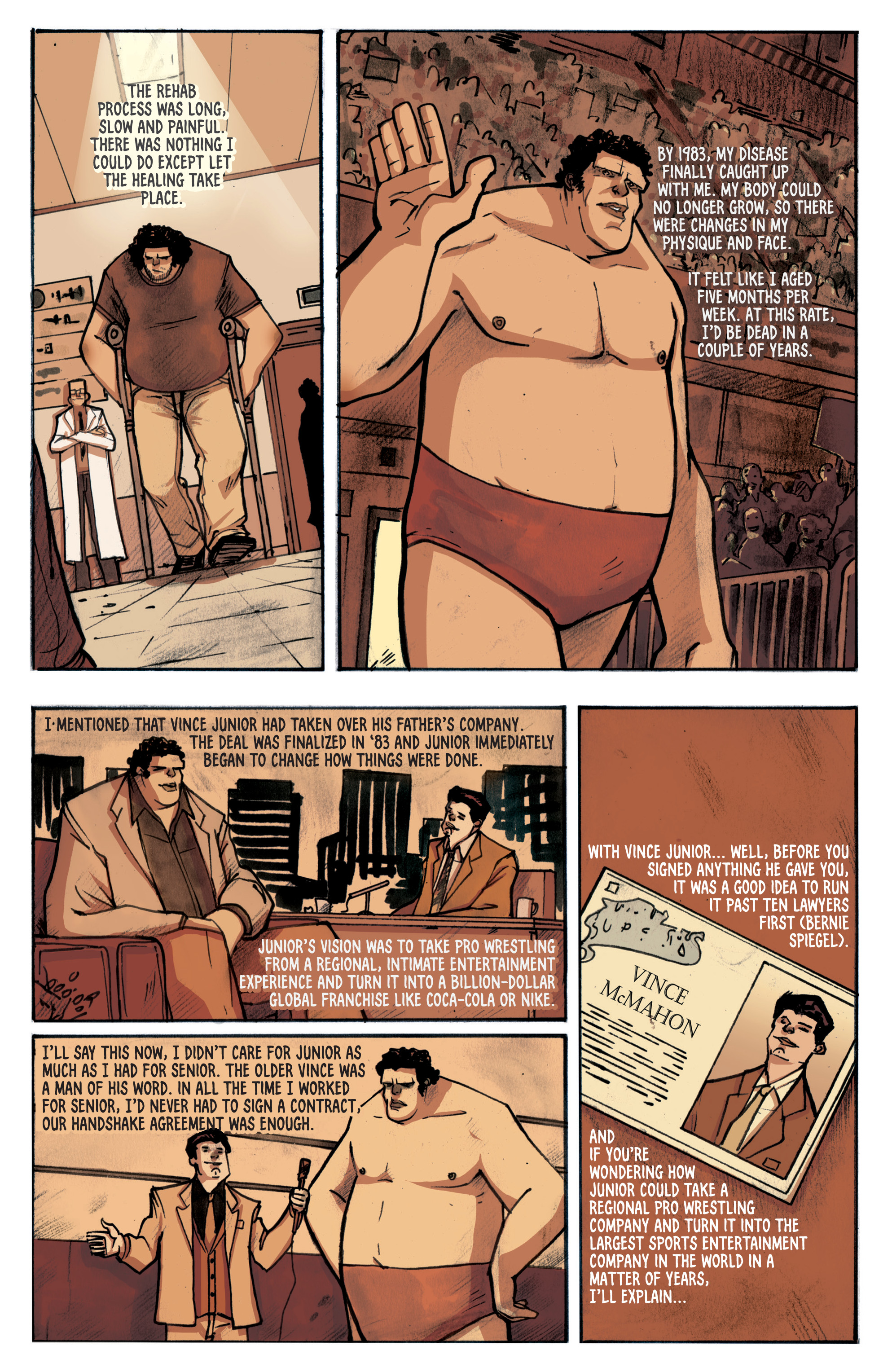 Read online Andre the Giant: Closer To Heaven comic -  Issue # TPB - 80