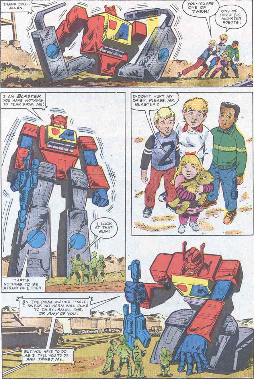 The Transformers (1984) issue 35 - Page 17