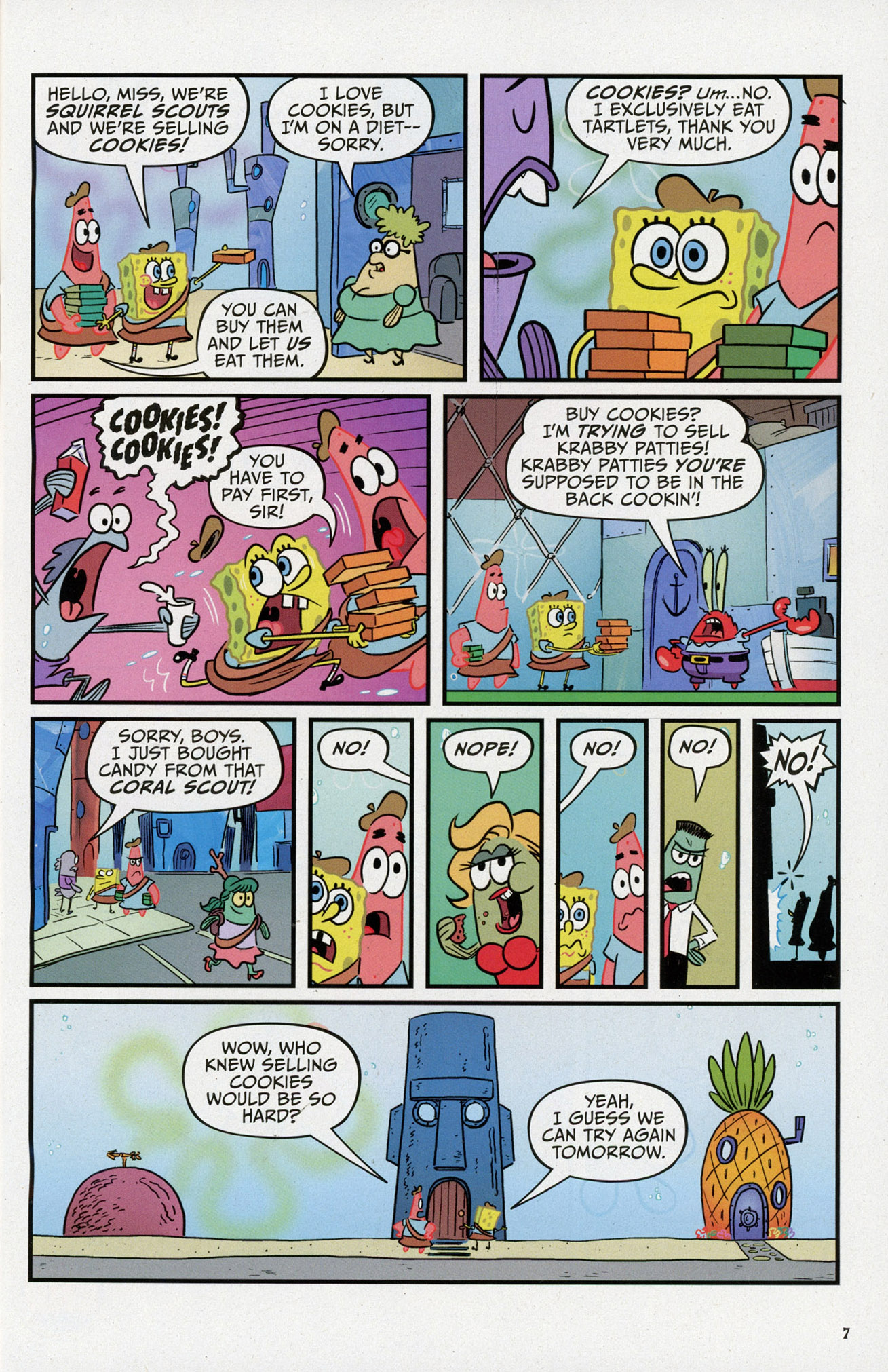 Read online SpongeBob Comics comic -  Issue #54 - 9