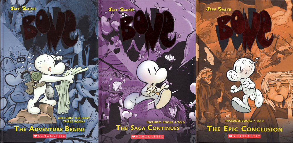 Four Realities: On the BONE hardcover trilogy...