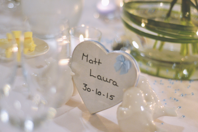 Wedding ceramic placename