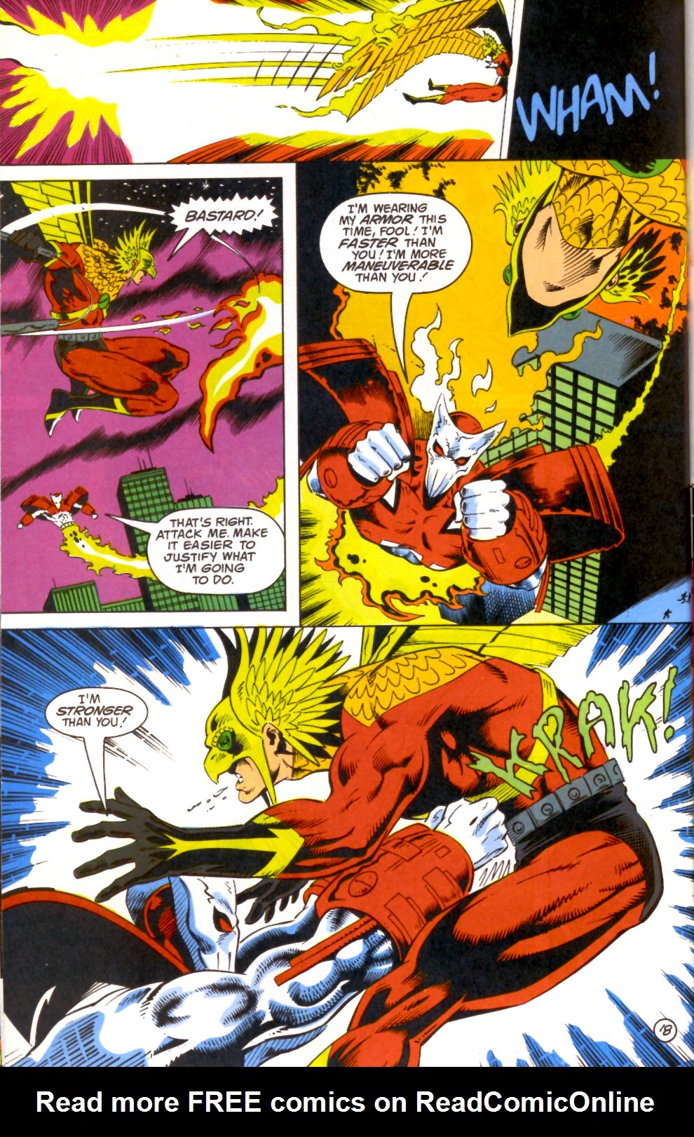 Read online Hawkworld (1990) comic -  Issue #29 - 19