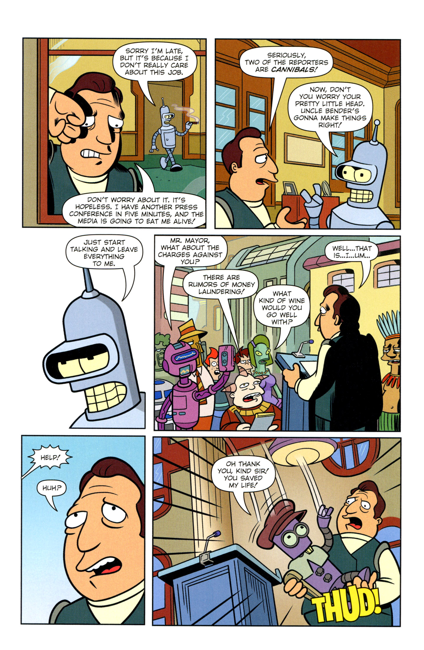 Read online Futurama Comics comic -  Issue #59 - 6