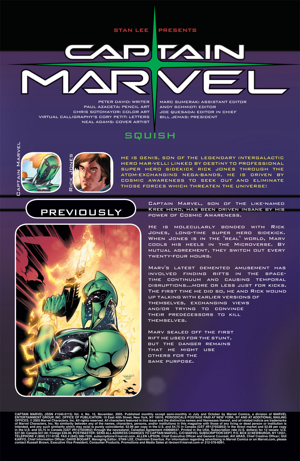 Captain Marvel (2002) Issue #15 #15 - English 2
