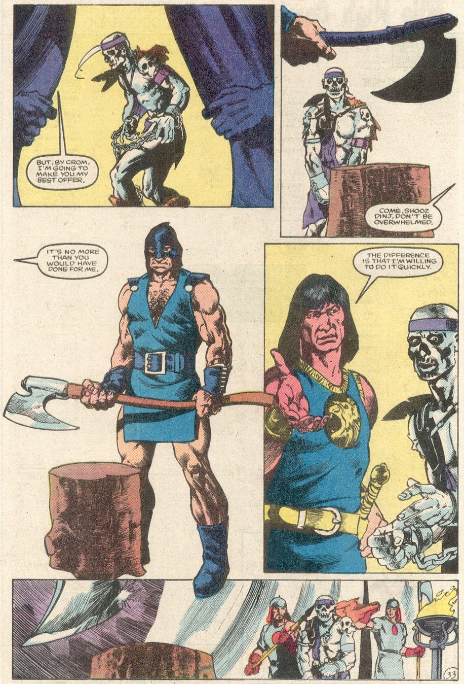 Read online Conan the King comic -  Issue #30 - 34