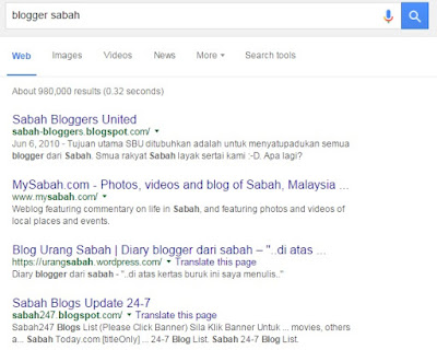 Blogger Sabah