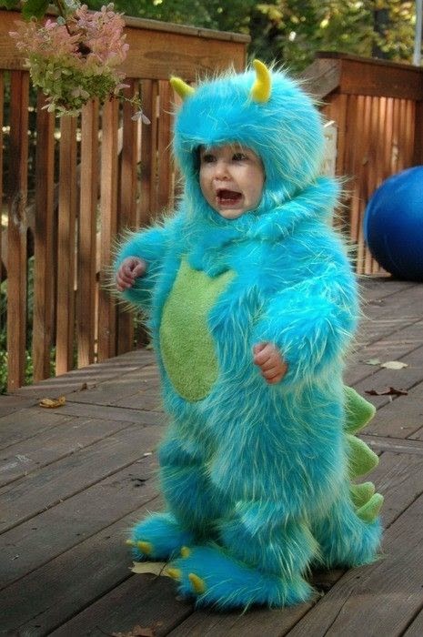 DIY Little Monster Halloween Costume