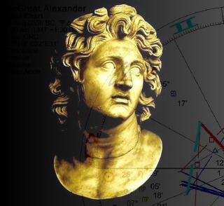 THE ASTROLOGICAL CHART OF ALEXANDER THE GREAT Alexander+n+his+chart+merged