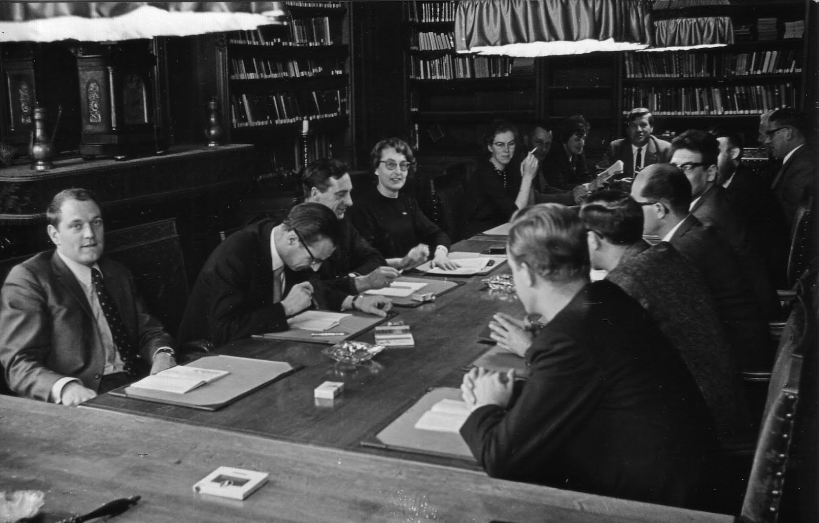 Lerarenvergadering in december 1967