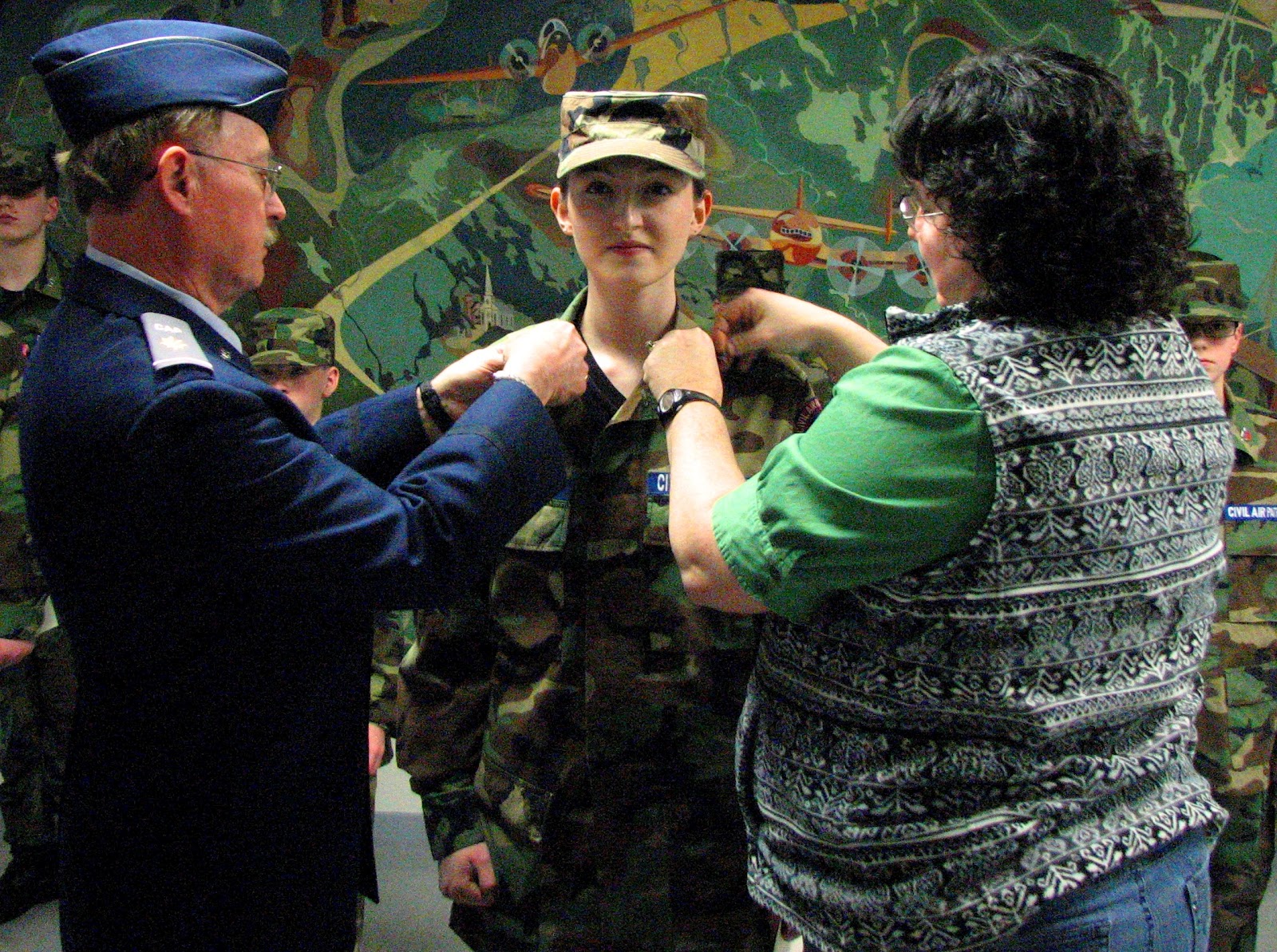 Elaina s Lyme Disease Story Civil Air Patrol Cadet Promotion