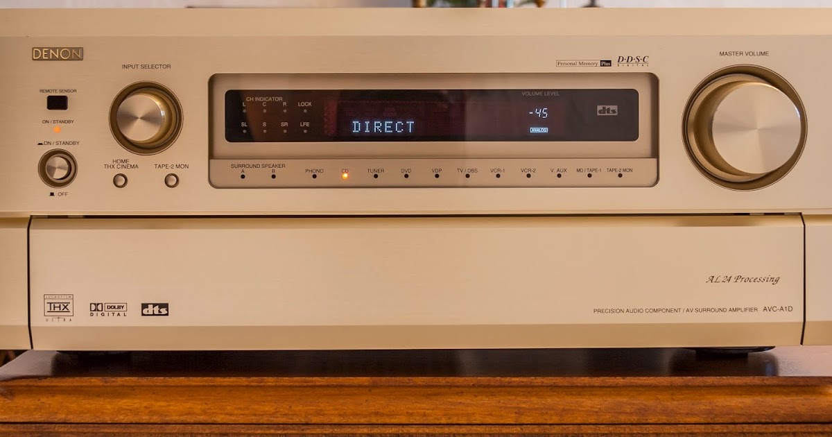 Golden Age Of Audio: DENON AVC-A1D High-End AV Amplifier